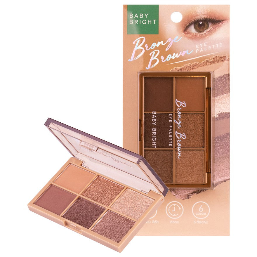 Baby Bright Eye Brown Palette Matte&Shimmer 0.7g x 6colors