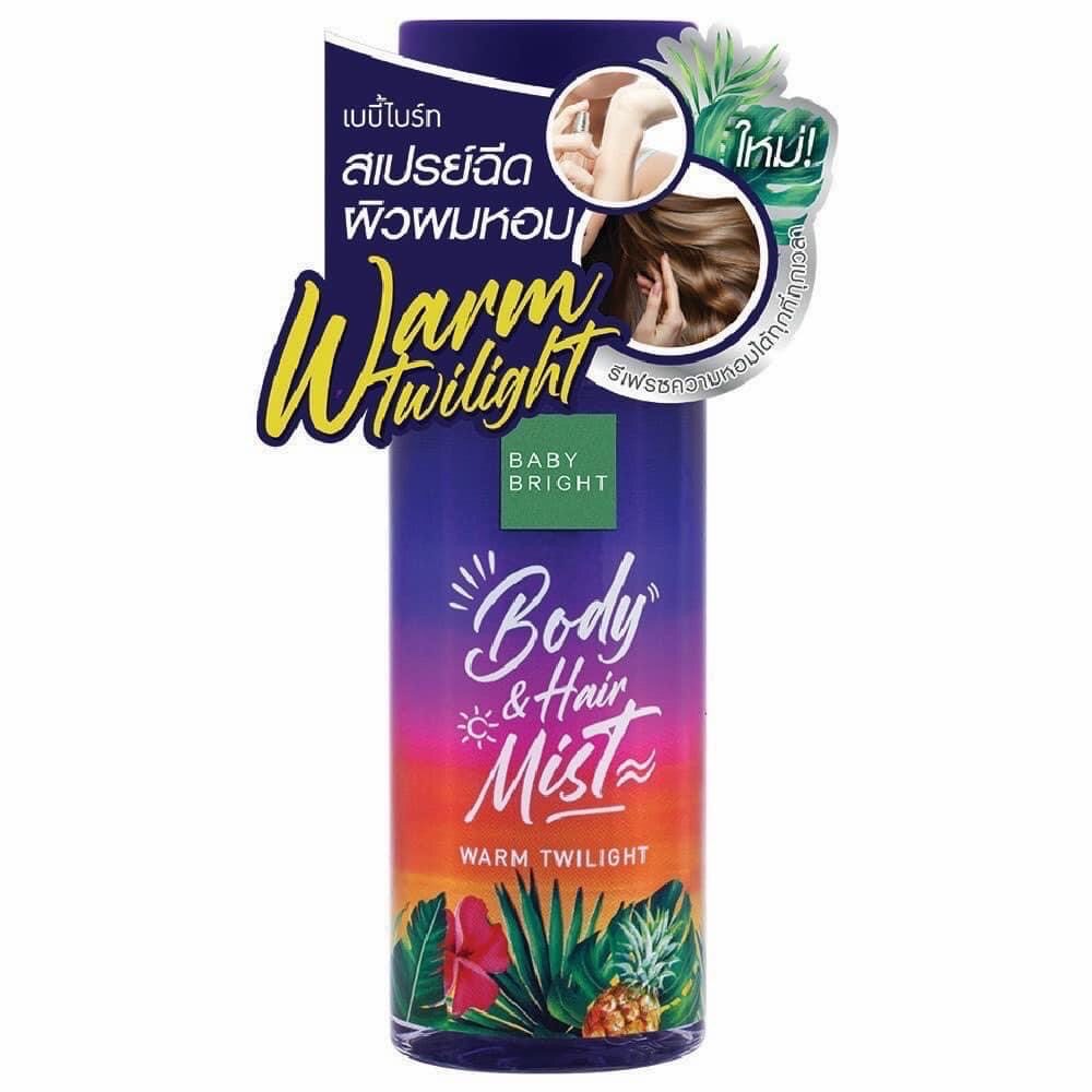 Baby Bright Warm Twilight Body & Hair Mist 50ml