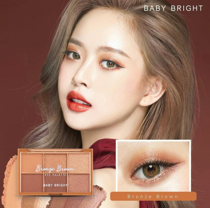 Baby Bright Eye Brown Palette Matte&Shimmer 0.7g x 6colors