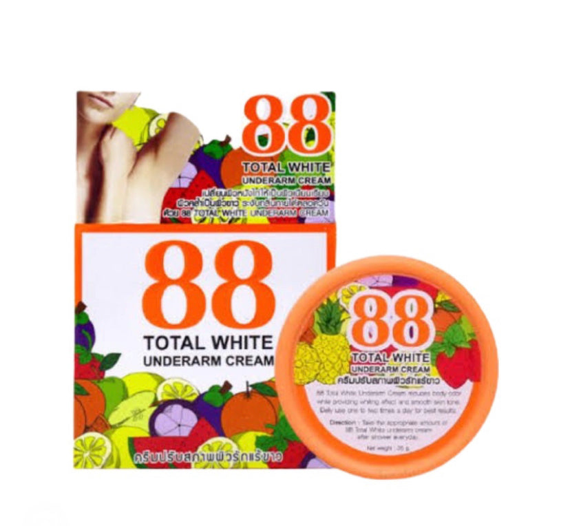 88 كريم توتال وايت تحت الإبط 35 جم