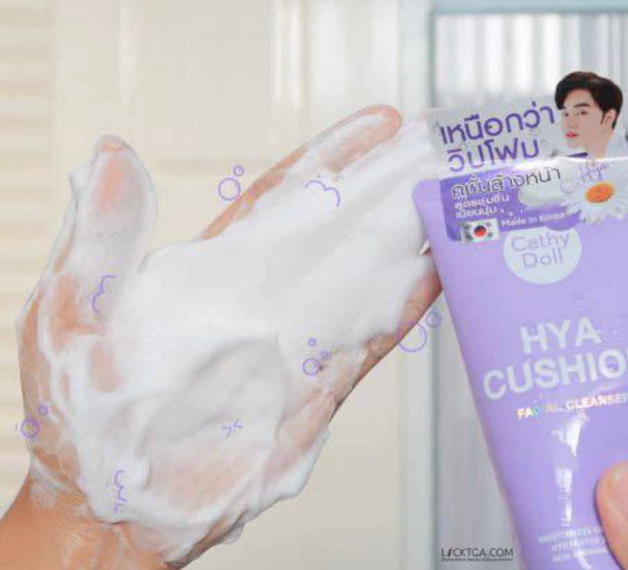 CATHY DOLL HYA CUSHION FACIAL FOAM CLEANSER 120ml