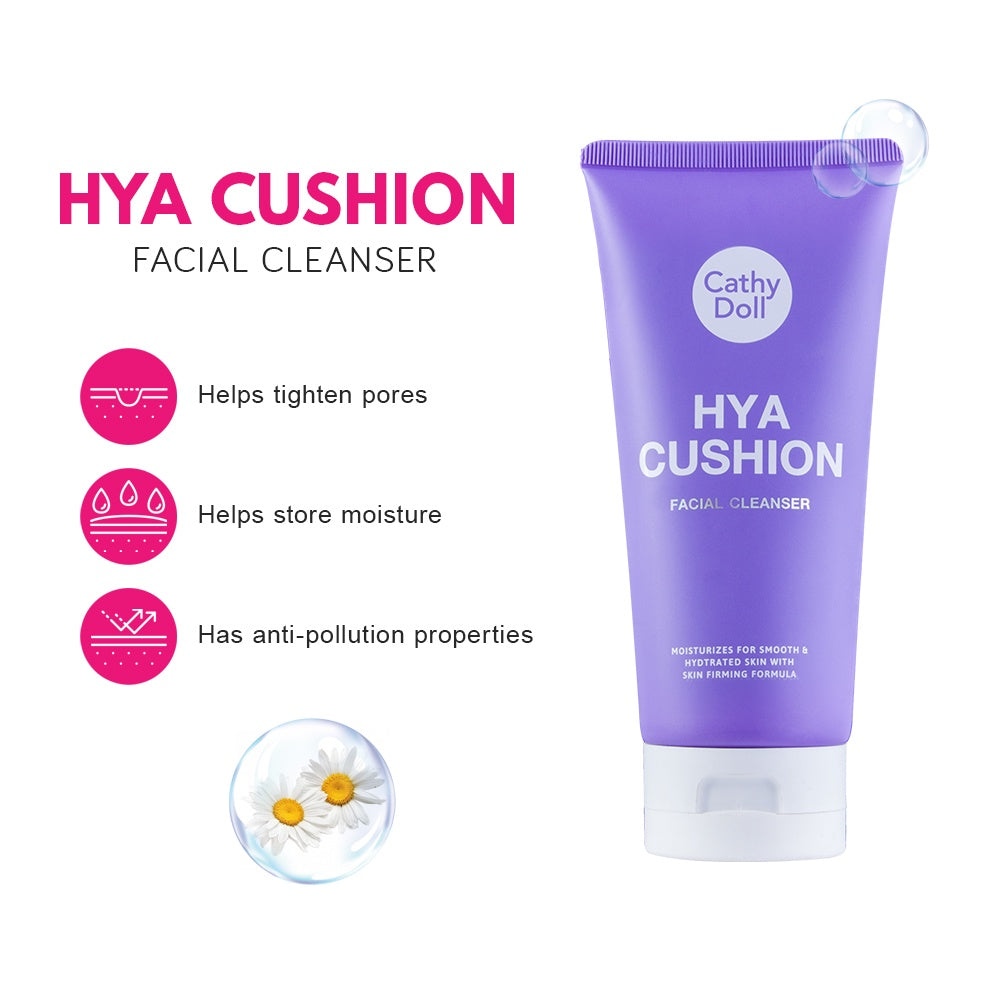 CATHY DOLL HYA CUSHION FACIAL FOAM CLEANSER 120ml