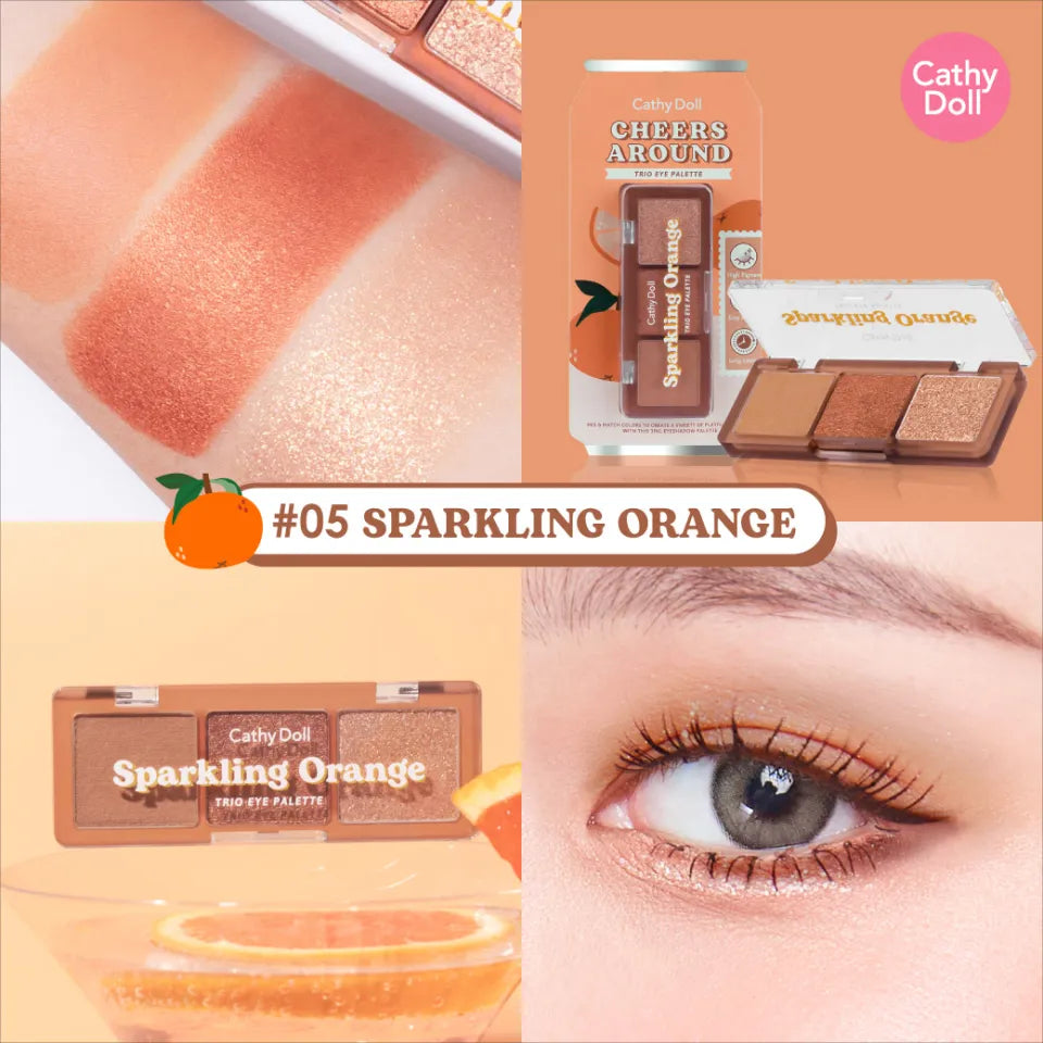 Cathy Doll Cheers Around Trio Eye Palette #05