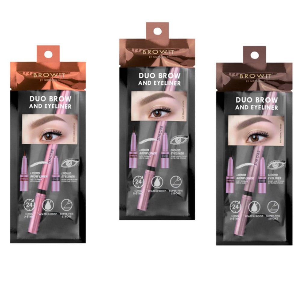 Browit ดูโอ้ โบรว์ แอนด์ อายไลเนอร์ 0.35มล.+0.2มล