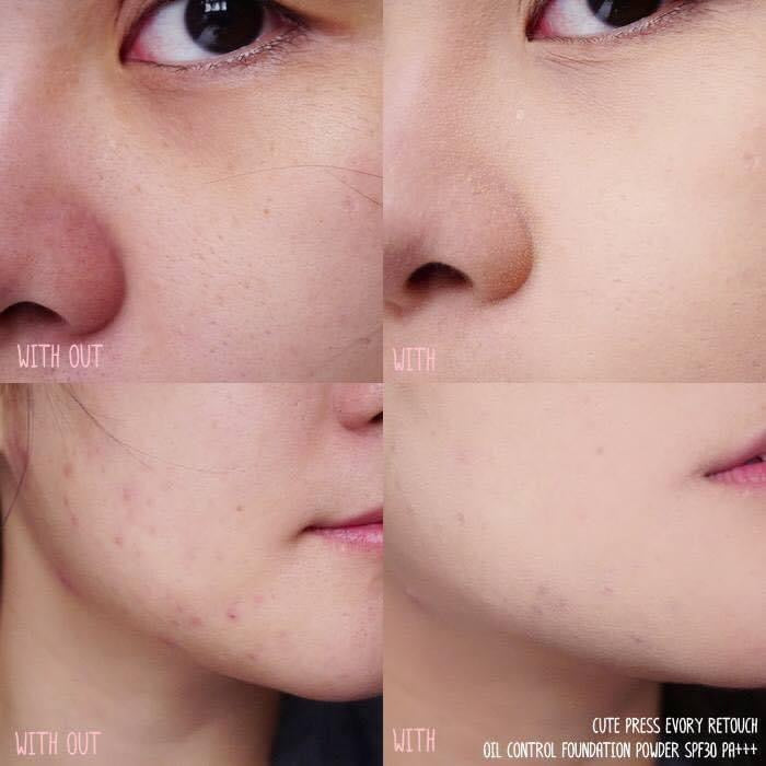 Cute Press Evory Retouch Oil Control Foundation Powder SPF30/PA++