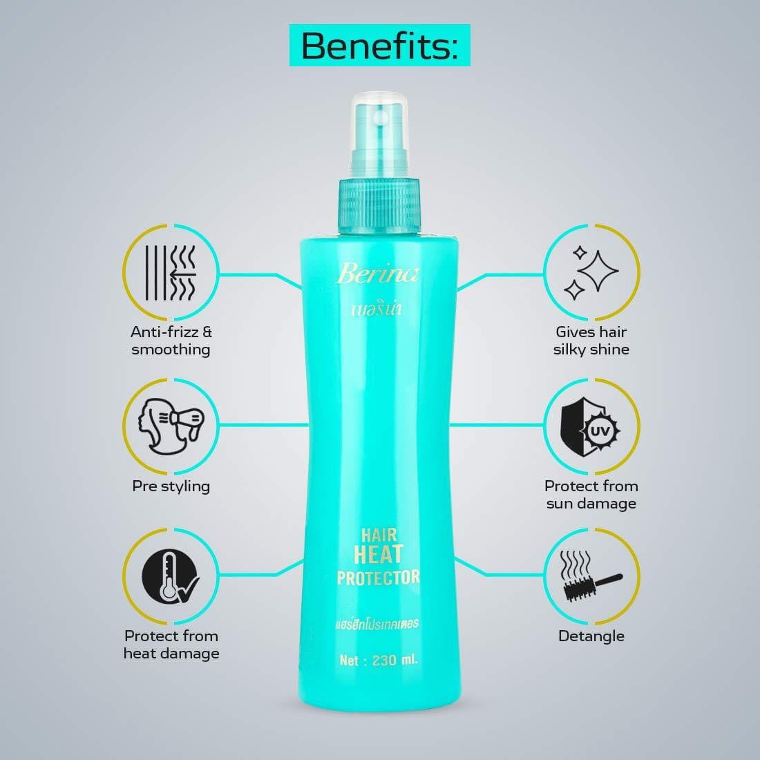 Berina Hair Heat Protector 230ml
