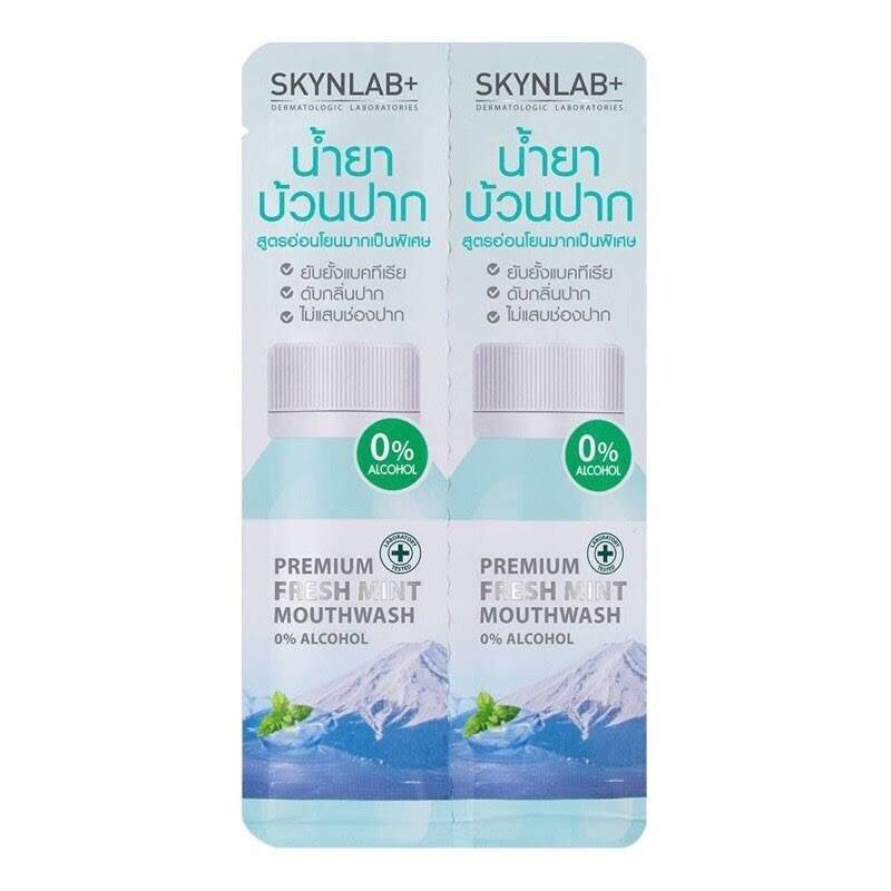 Skynlab Premium Fresh Mint Mouth Wash 7.5ml+7.5ml