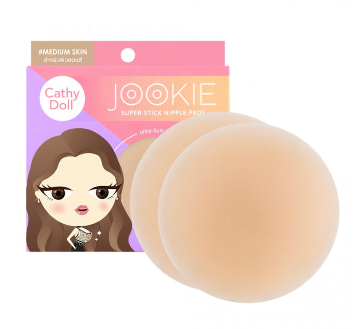 Cathy Doll Jookie Super Stick Nipple Pads 1Pair