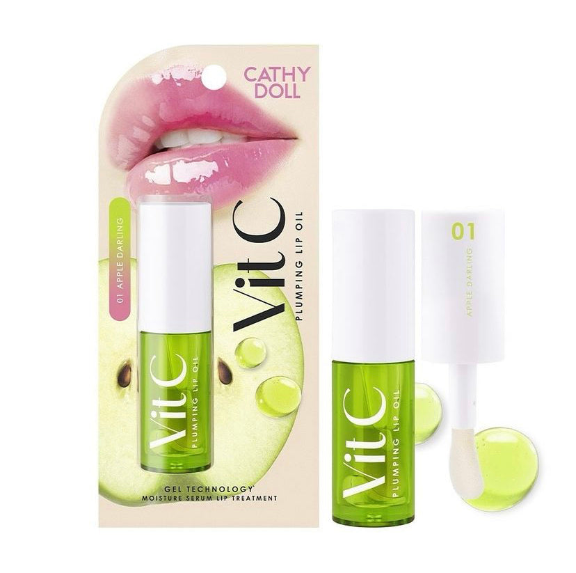 Cathy Doll Vit C Plumping Lip Oil Anti-Aging Soft & Smooth #01