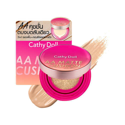 Cathy Doll AA Matte Cushion SPF 50 PA+++ Acne And Sebum Contro #03