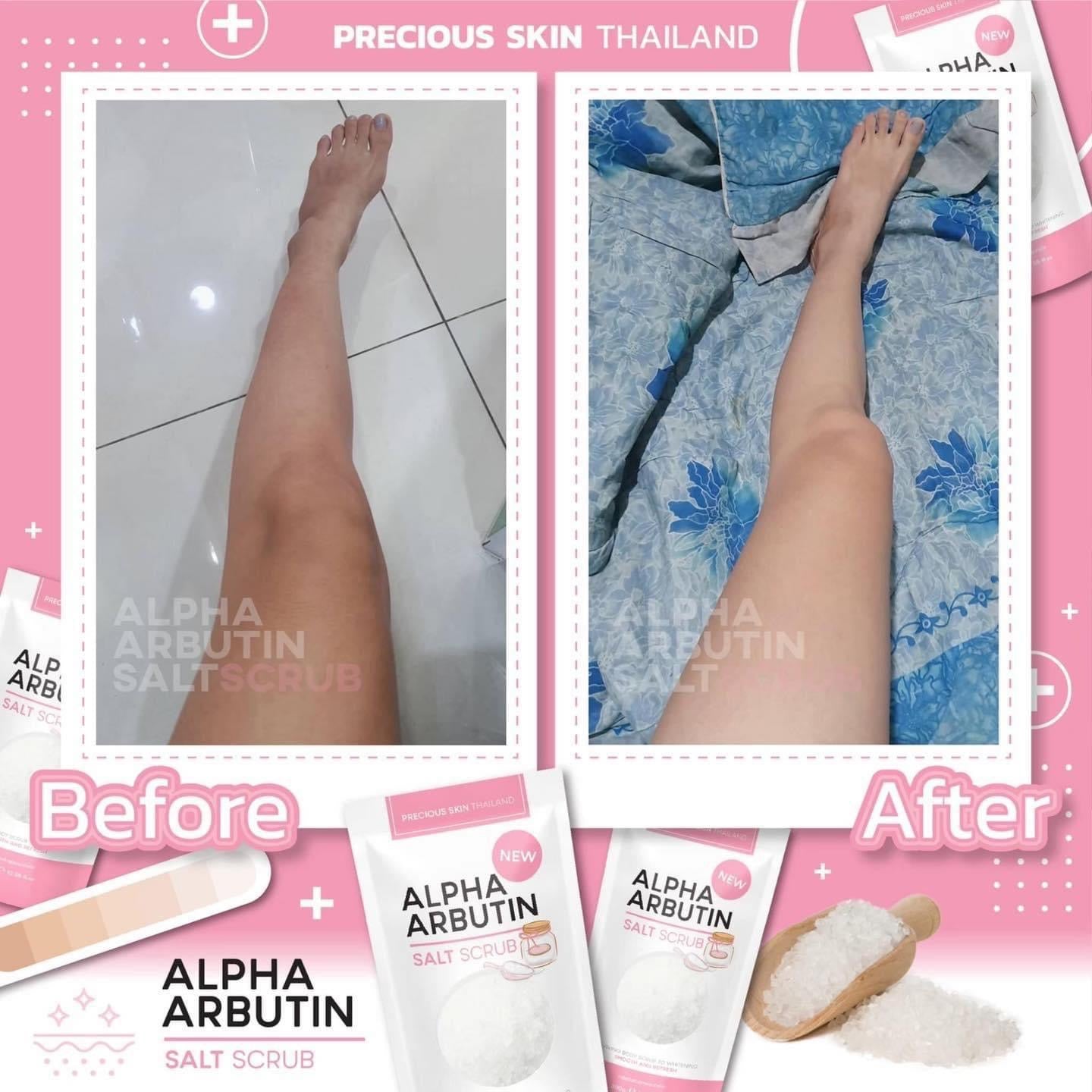 Alpha Arbutin Salt Scrub