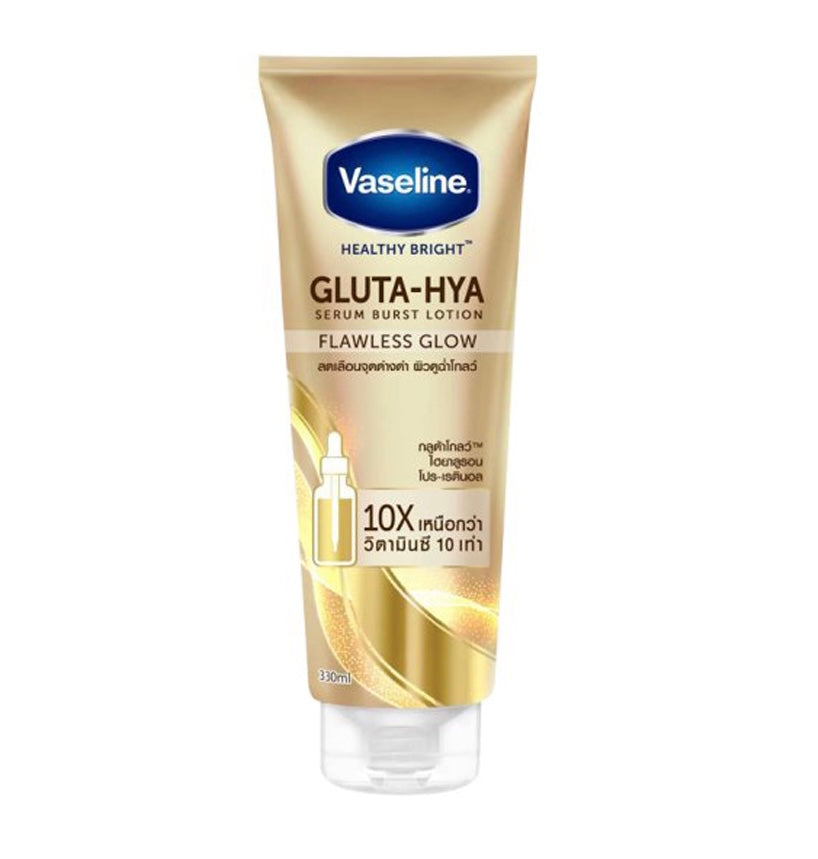 Vaseline Gluta-Hya Serum Burst Lotion Flawless Glow 330ml
