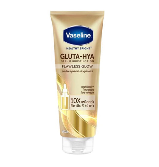 Vaseline Gluta-Hya Serum Burst Lotion Flawless Glow 330ml