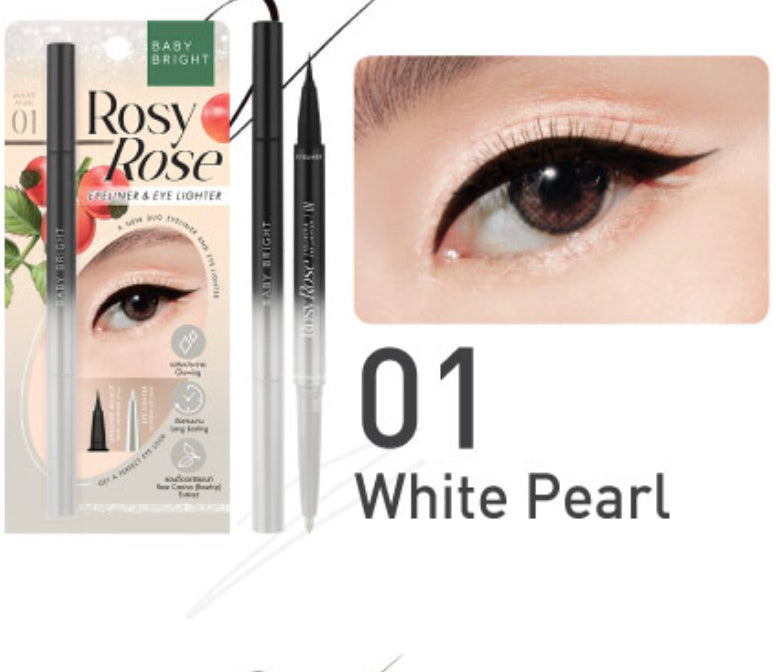 BABY BRIGHT Rosie Rose Eyeliner & Eyelighter 0.3ml+0.2g