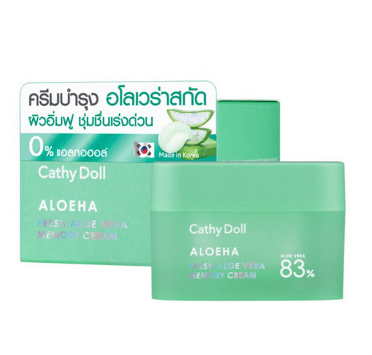 CATHY DOLL ALOE HA FRESH ALOE VERA MEMORY CREAM 50G