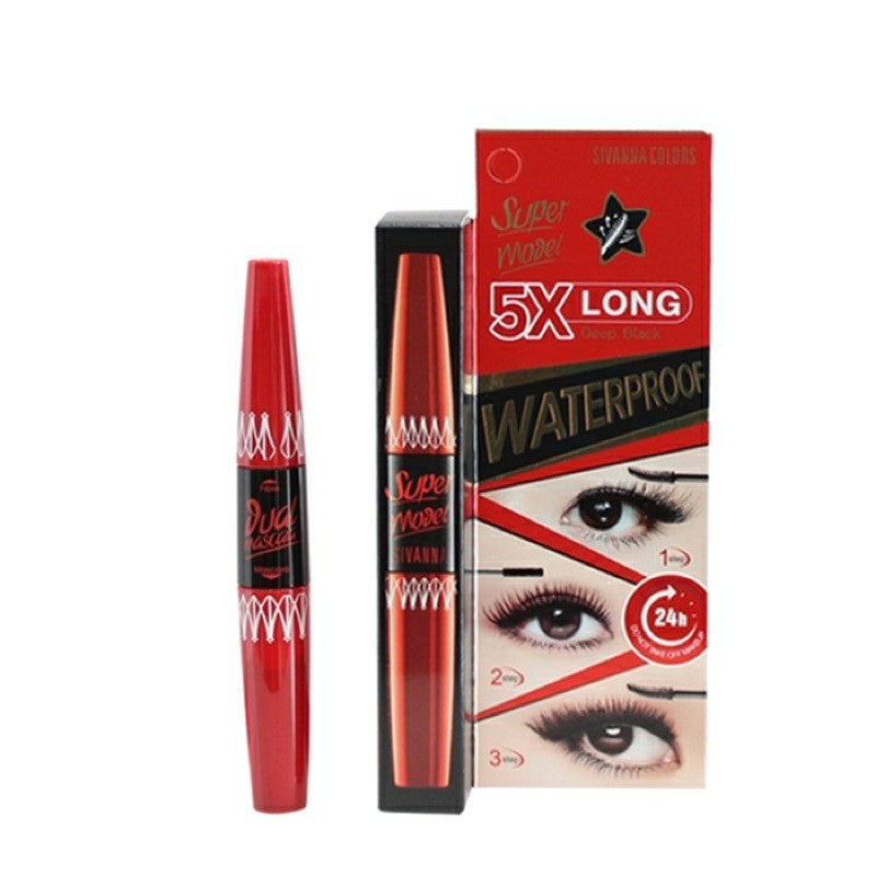 Sivanna Colors Super Model 5X Long Mascara 4.5g+1.2g