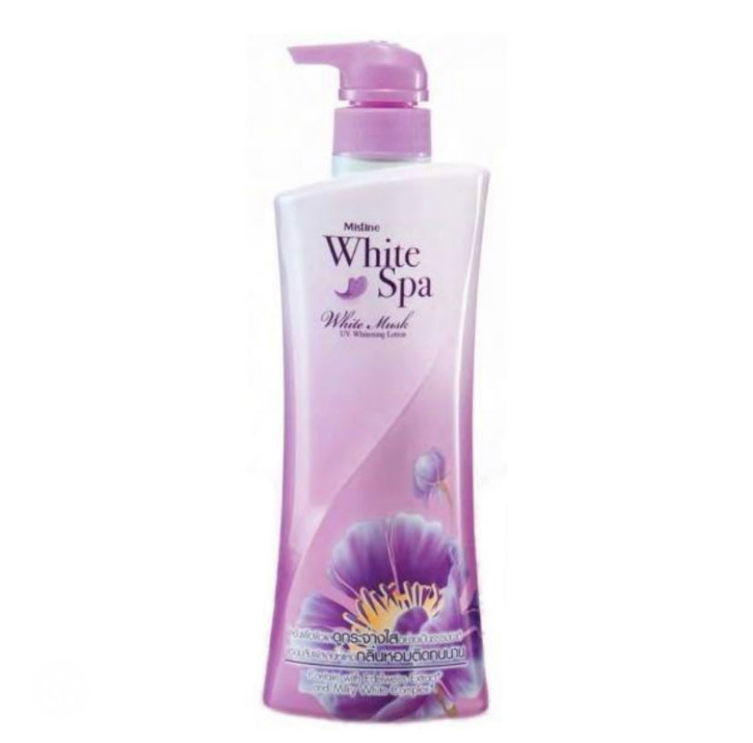 Mistine White Spa Musk UV Whitening Lotion 400ml