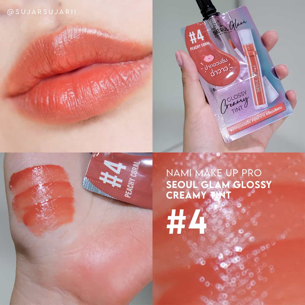 Nami Make Up Pro Seoul Glam Glossy Creamy Tint 2ml