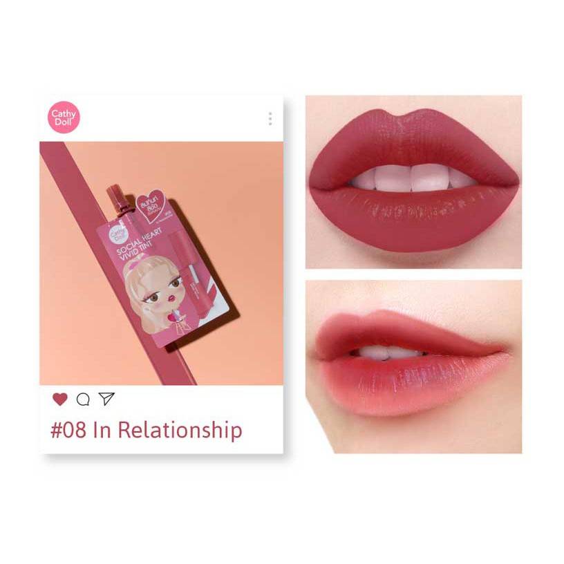 Cathy Doll โซเชียล ฮาร์ท วิวิด ทินท์ #08