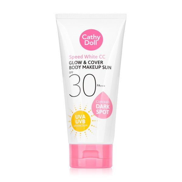 Cathy Doll Speed White CC Glow & Cover Body Makeup Sun SPF30 PA+++ 138ml