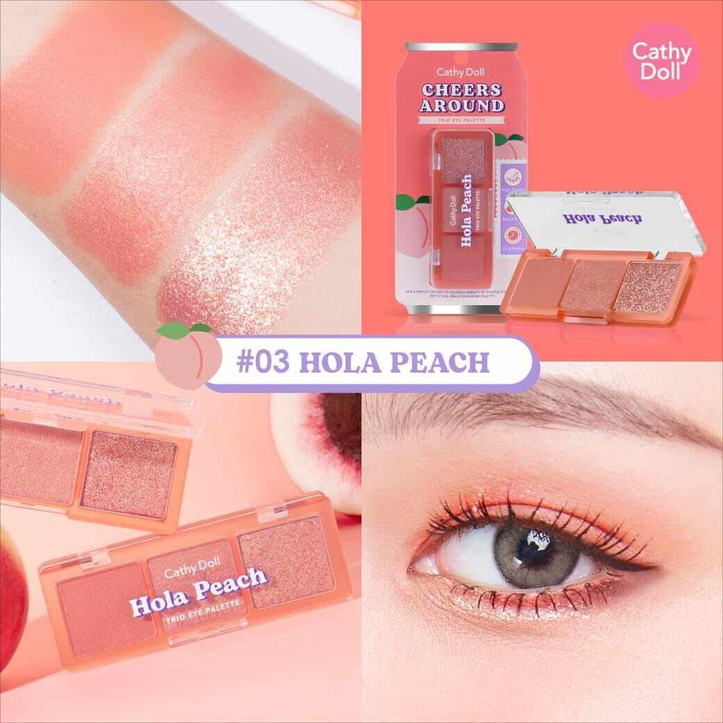 Cathy Doll Cheers Around Trio Eye Palette #03