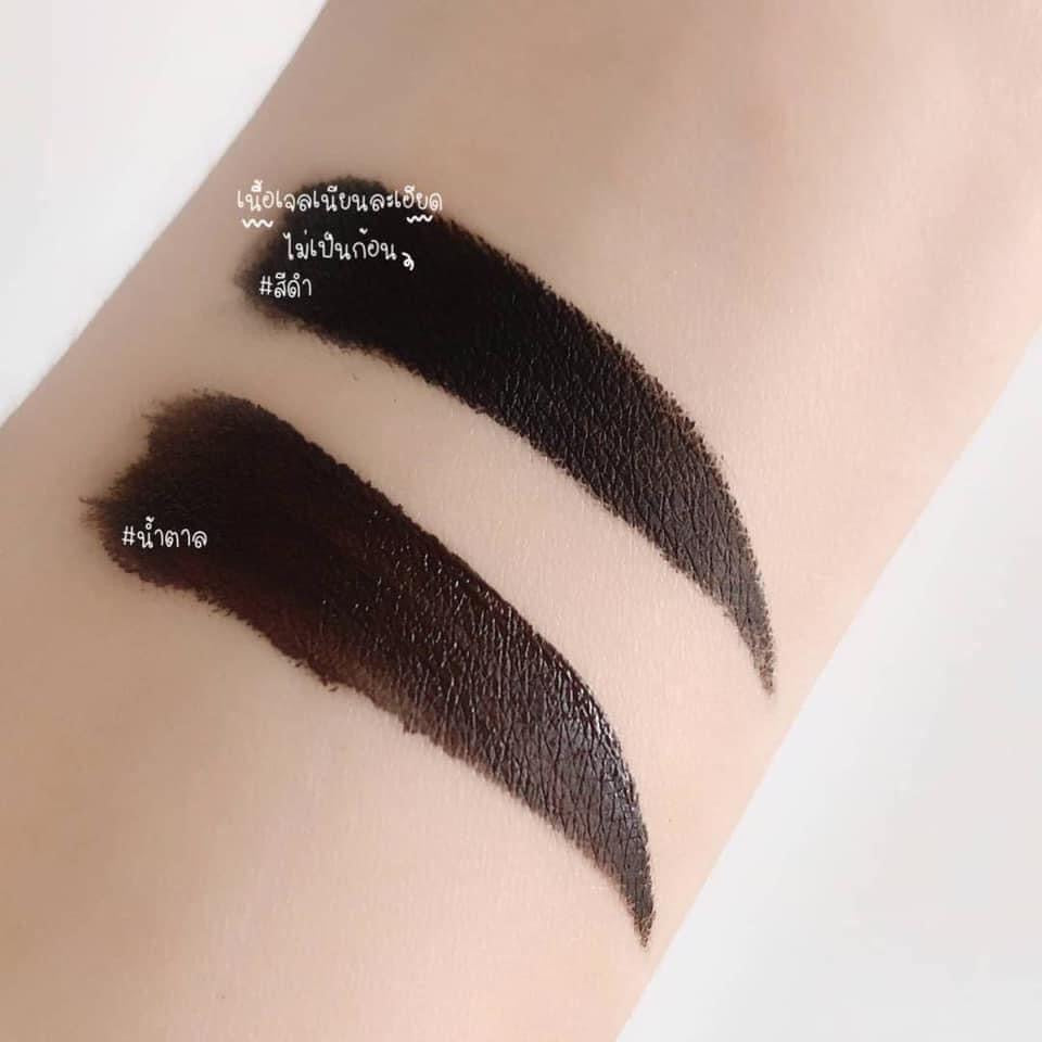 Music flower 24H Lasting Waterproof Eyebrow and Eyeliner Cream 3g+3g