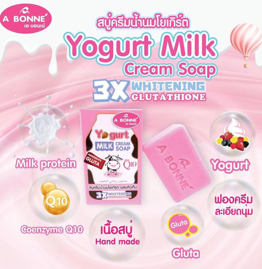 A Bonne Yogurt Milk Cream Soap