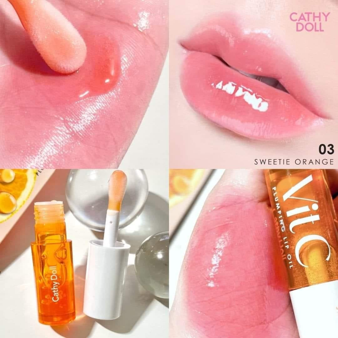 Cathy Doll Vit C Plumping Lip Oil Anti-Aging Soft & Smooth #03