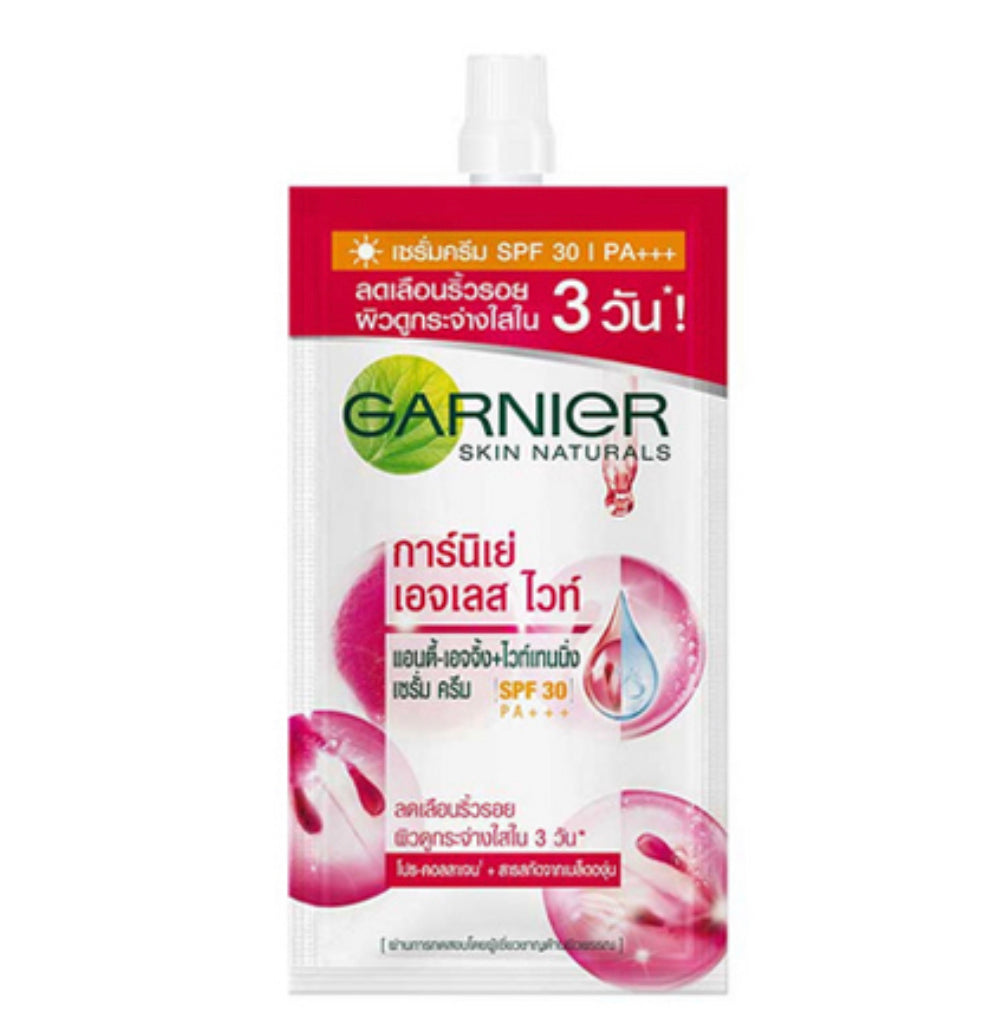 Garnier Ageless Whitening Serum Cream SPF30/PA+++ 7ml