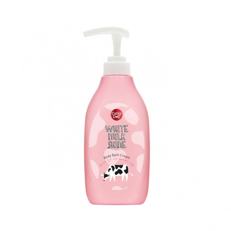 CATHY DOLL WHITE MILK SHINE BODY BATH CREAM 450ml