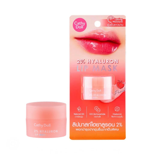 Cathy Doll 2% Hyaluron Lip Mask Peach