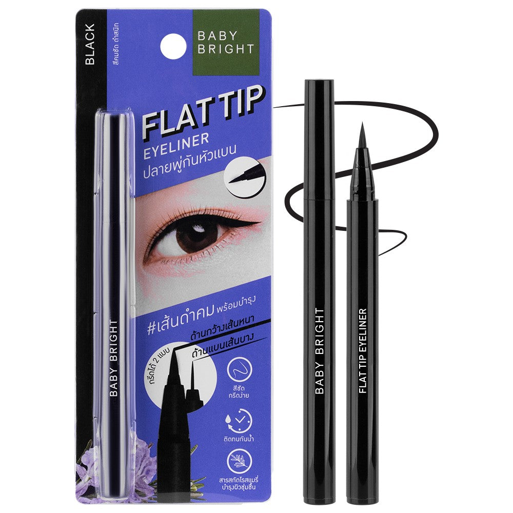 Baby Bright Flat Tip Eyeliner 0.7G