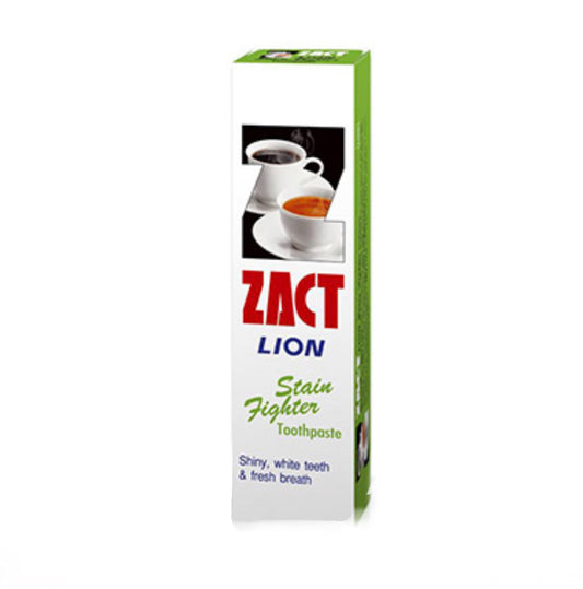 Zact Lion Stain Fighter Toothpaste for Tea & Coffee Drinkers White Teeth 160g