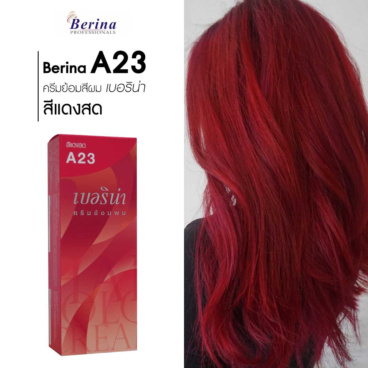 Berina Hair color #A23