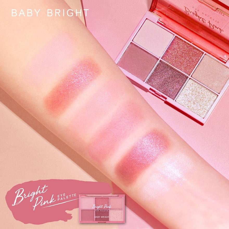 Baby Bright Eye Pink Palette Matte&Shimmer 0.7g x 6colors