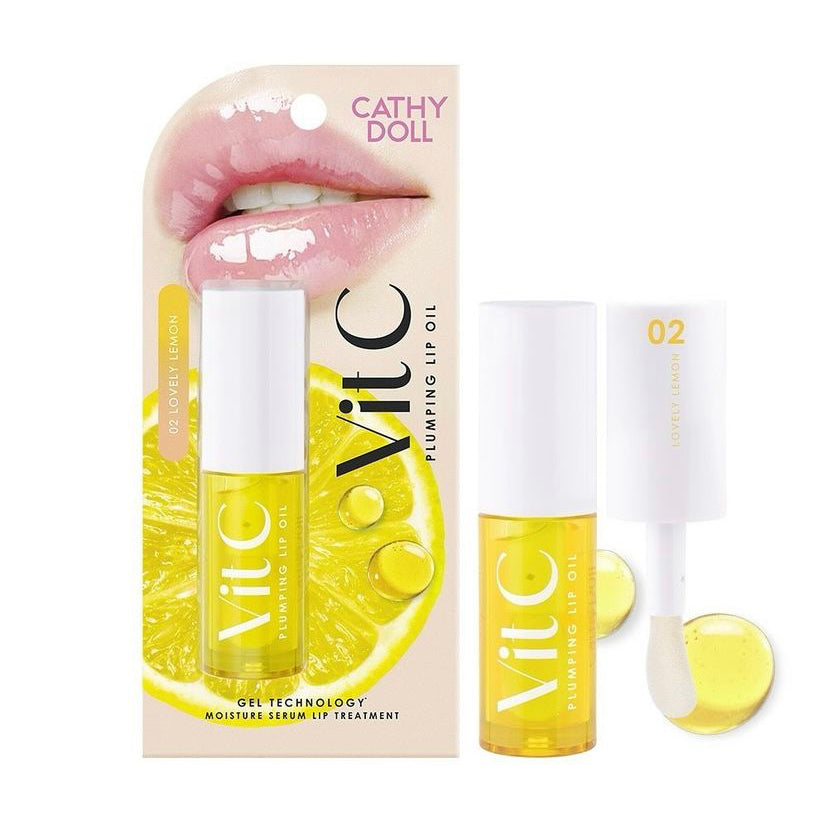 Cathy Doll Vit C Plumping Lip Oil Anti-Aging Soft & Smooth #02