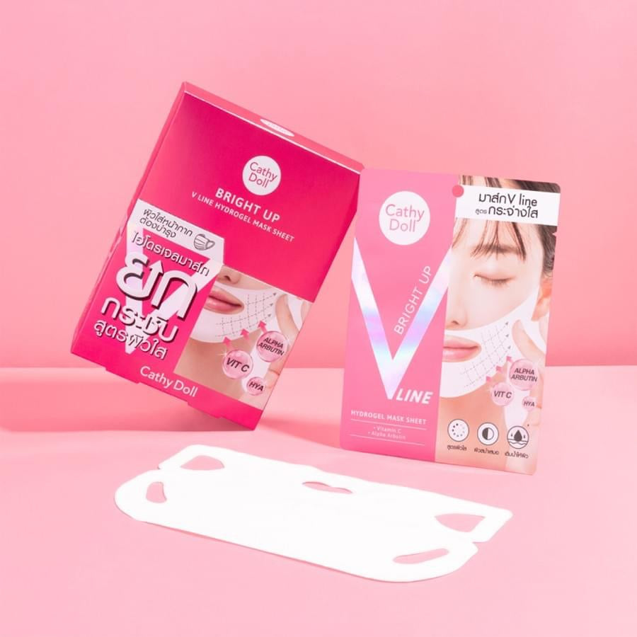 Cathy Doll Bright Up V Line Hydrogel Mask Sheet 18g