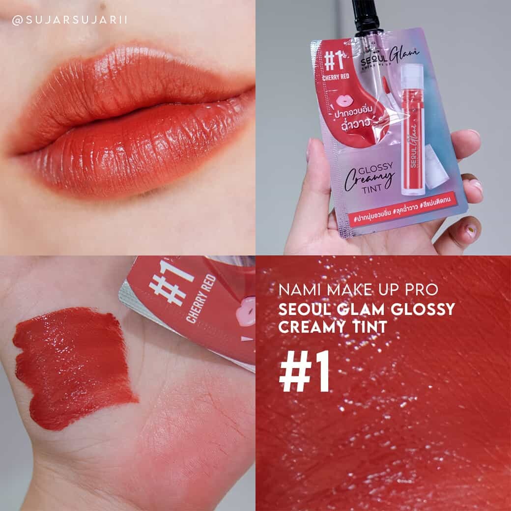 Nami Make Up Pro Seoul Glam Glossy Creamy Tint 2ml