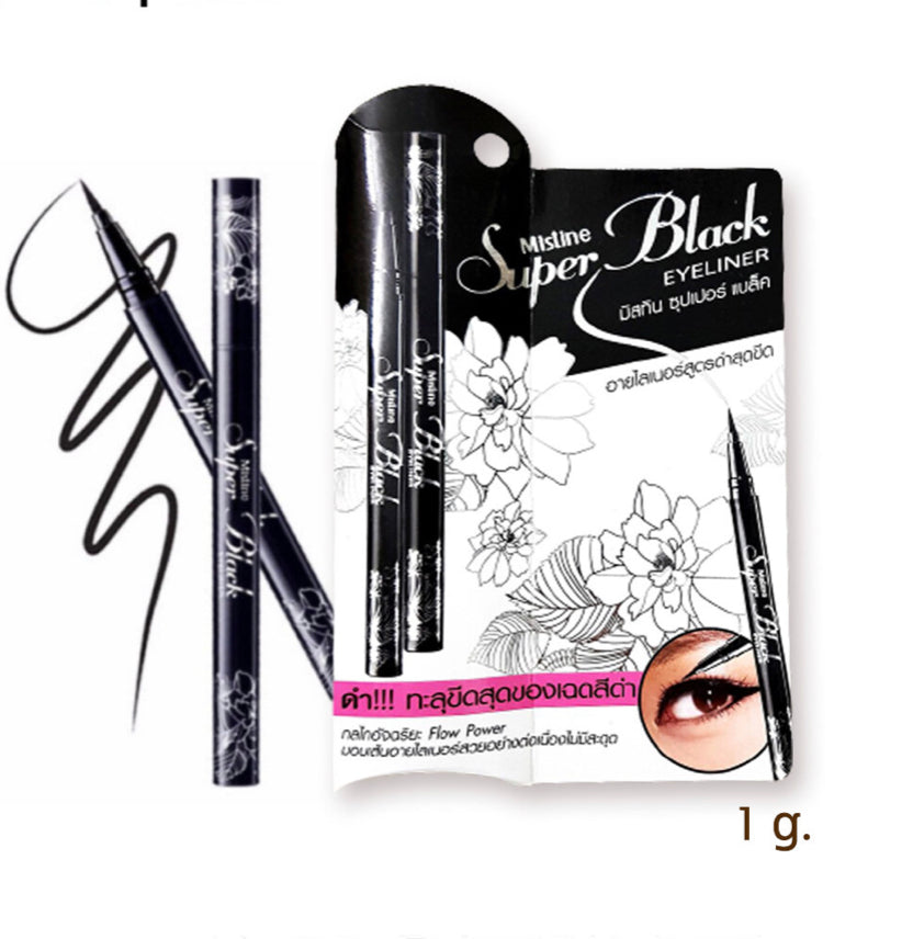 Mistine Super Black Eyeliner 1g