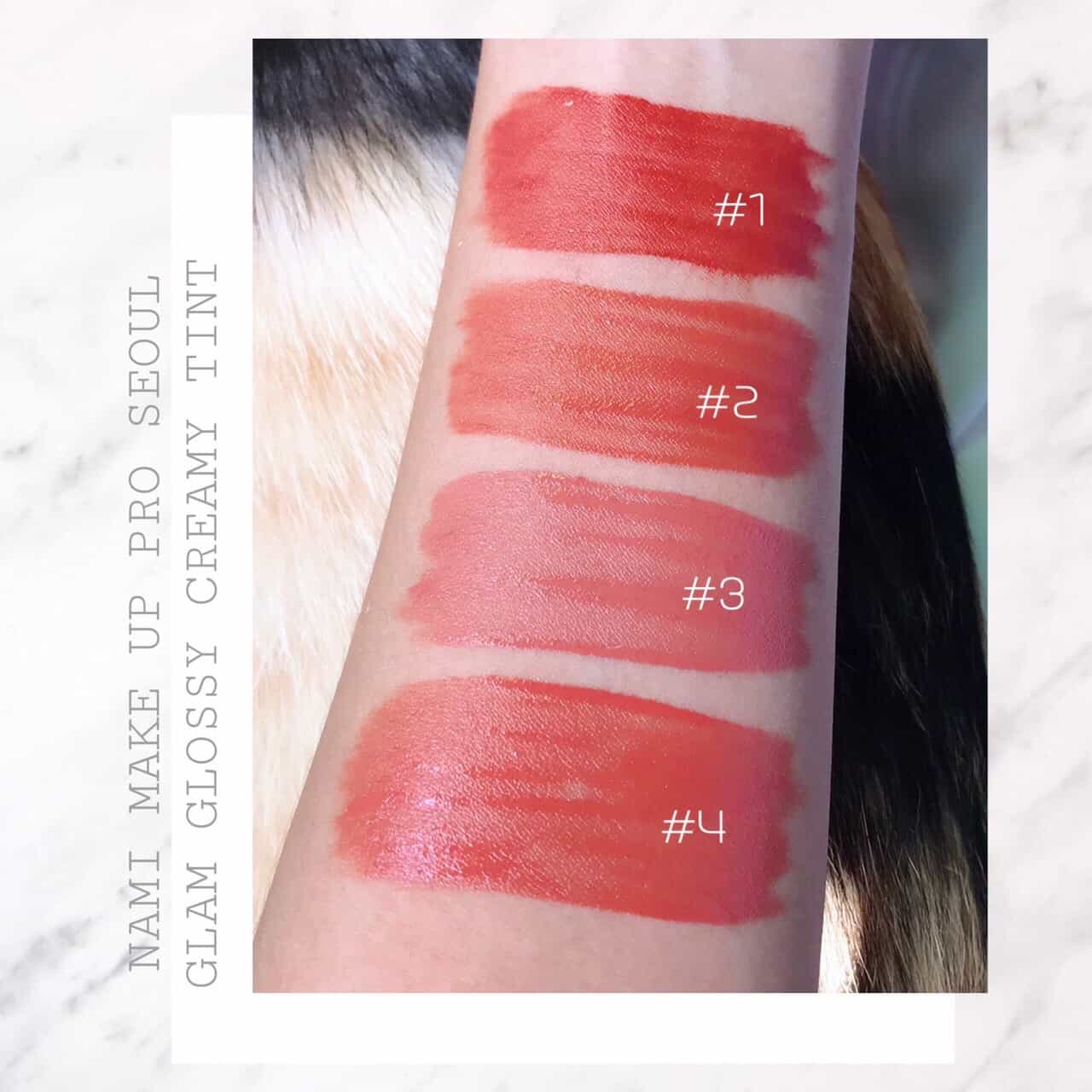 Nami Make Up Pro Seoul Glam Glossy Creamy Tint 2ml