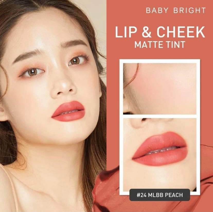Baby Bright Lip&Cheek Matte Tint #24