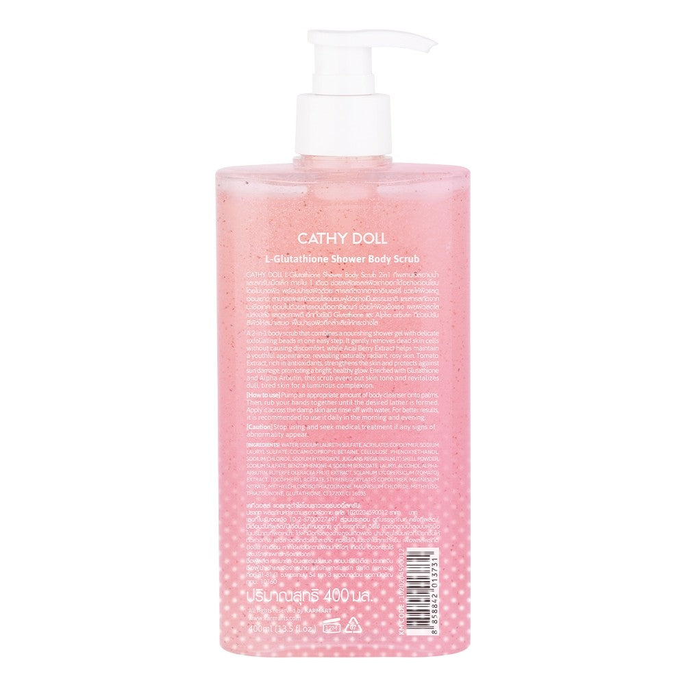 Cathy Doll L-Glutathione Shower Body Scrub 2in1 400ml