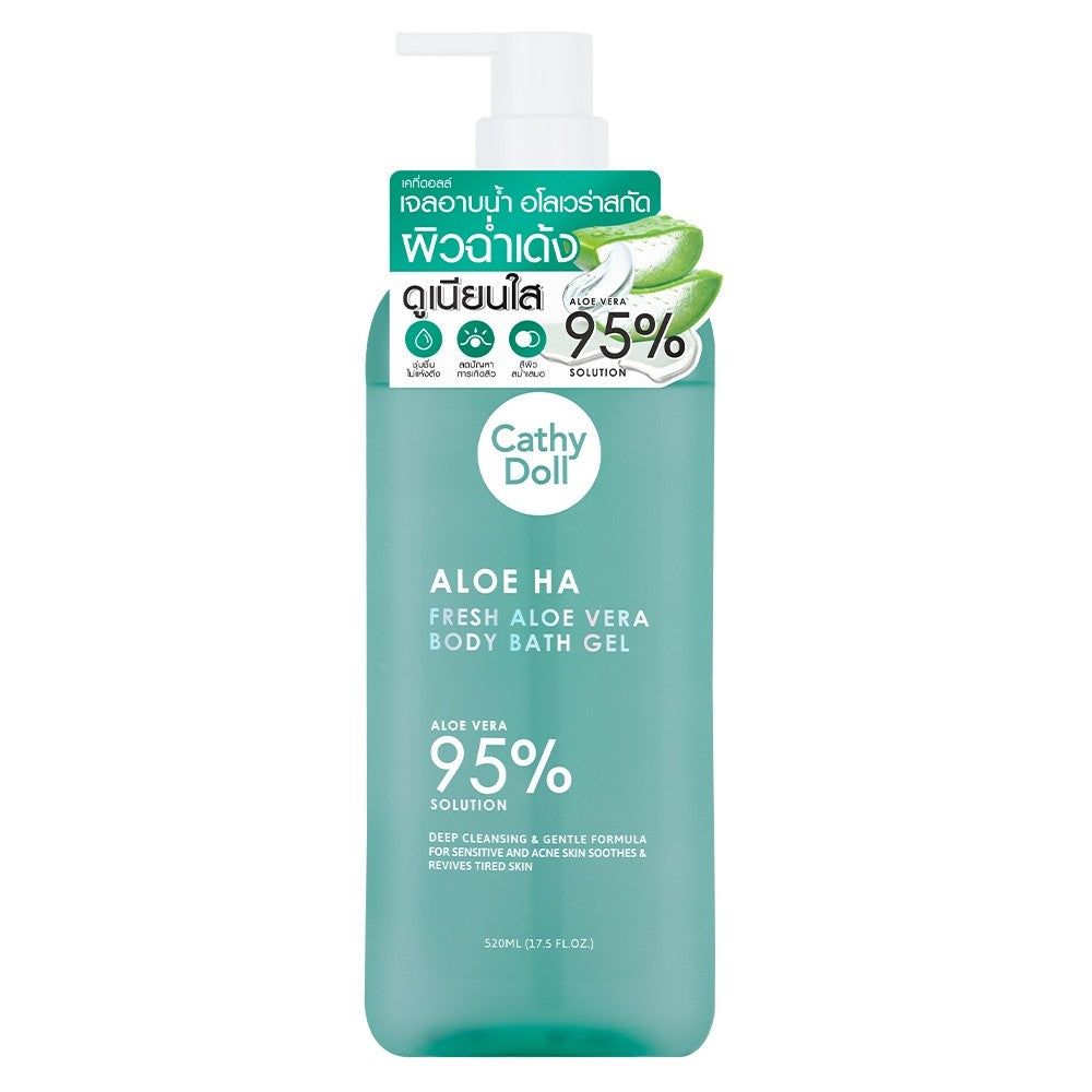 Cathy Doll Aloe Ha Fresh Aloe Vera Body Bath Gel 520ml