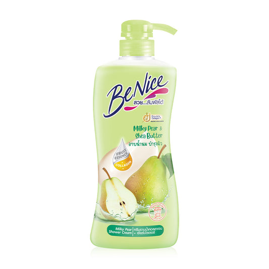 Benice Shower Cream Milky Pear & Shea Butter 400ml
