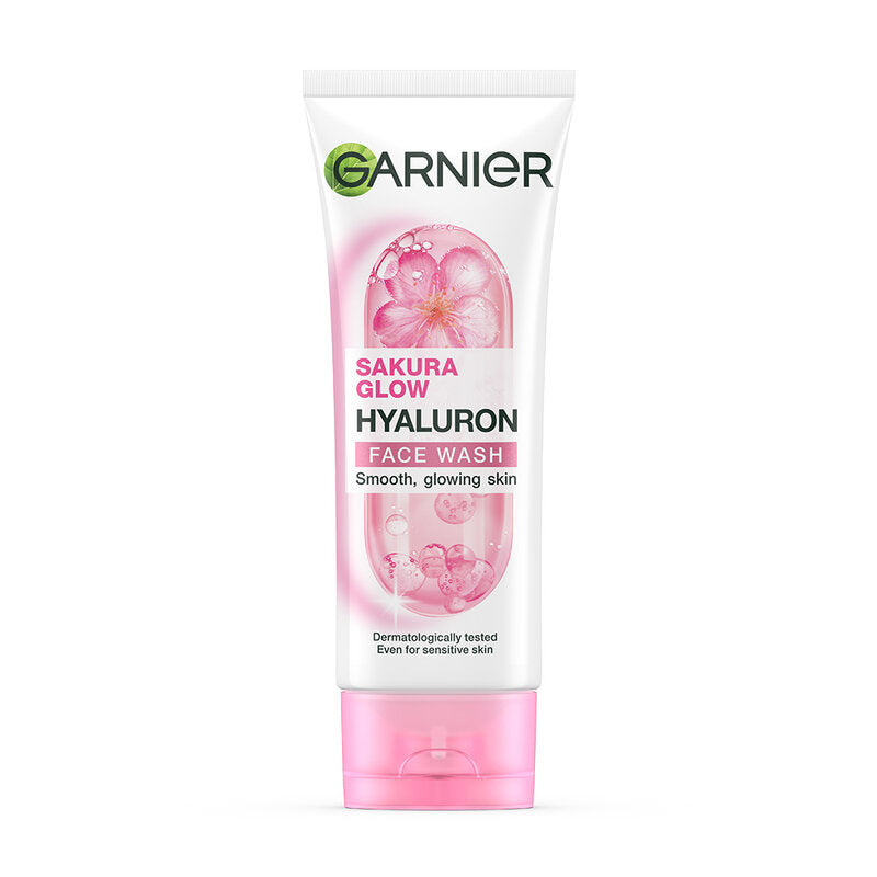Garnier Sakura Glow Hyaluron Face Wash Foam 100ml