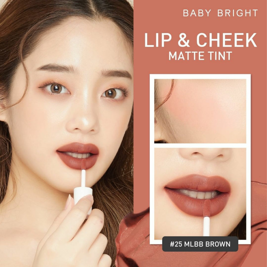 Baby Bright Lip&Cheek Matte Tint #25