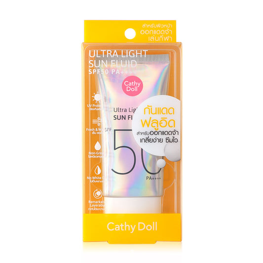 Cathy Doll Ultra Light SUN FLUID SPF 50 PA++++ 40 ml