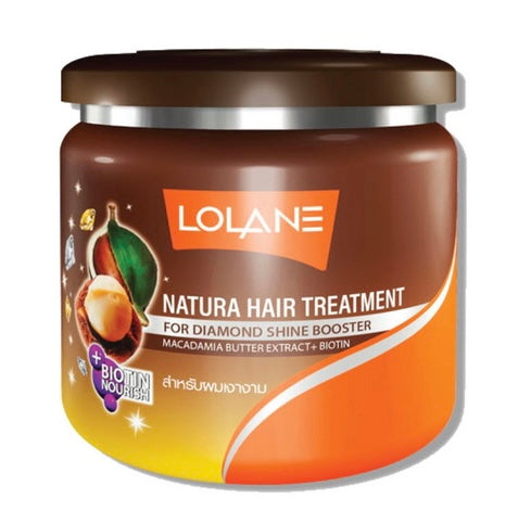 Lolane Natura Hair Treatment For Nourishing & Diamond Shine Booster 500g