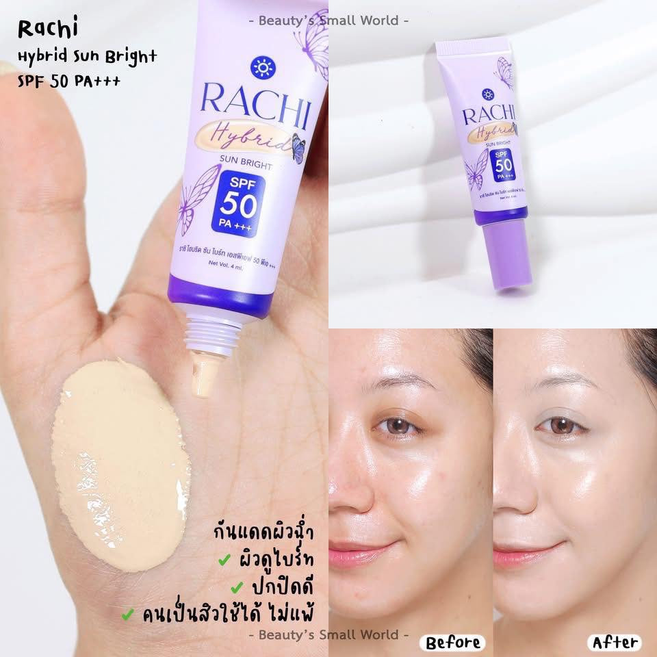 RACHI Sunscreen SPF 50PA+++ 10 g.