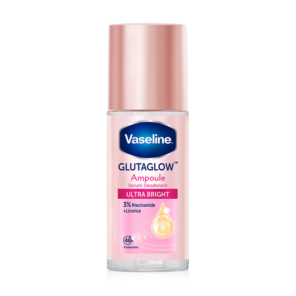 Vaseline Roll-On Serum GlutaGlow Ampoule Deodorant #Ultra Bright